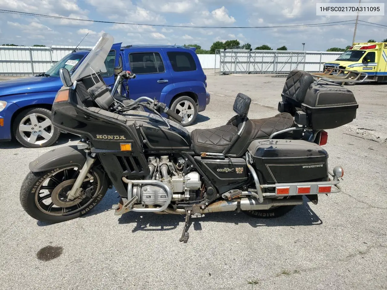 1983 Honda Gl1100 I VIN: 1HFSC0217DA311095 Lot: 62579105