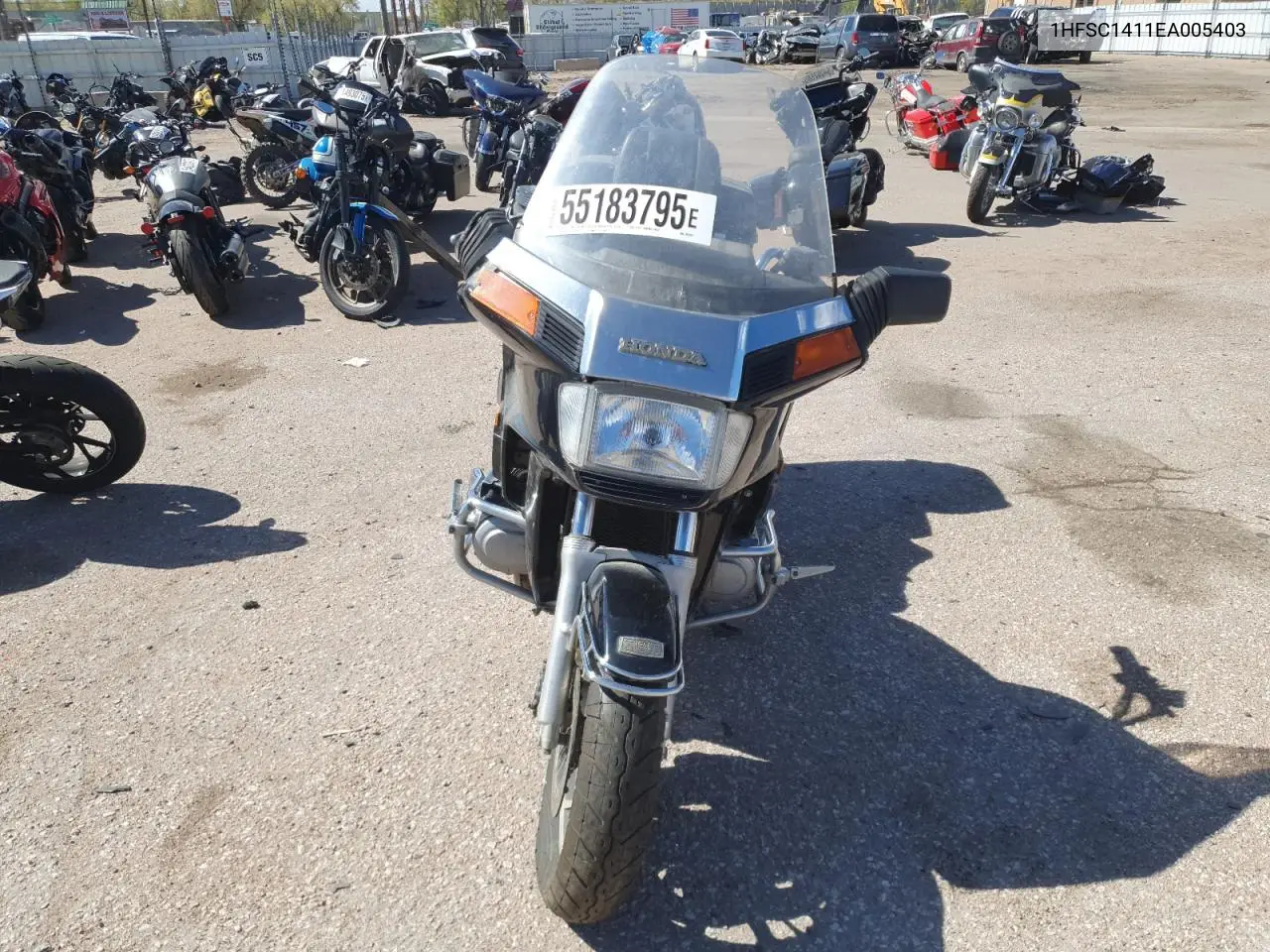 1984 Honda Gl1200 I VIN: 1HFSC1411EA005403 Lot: 55183795