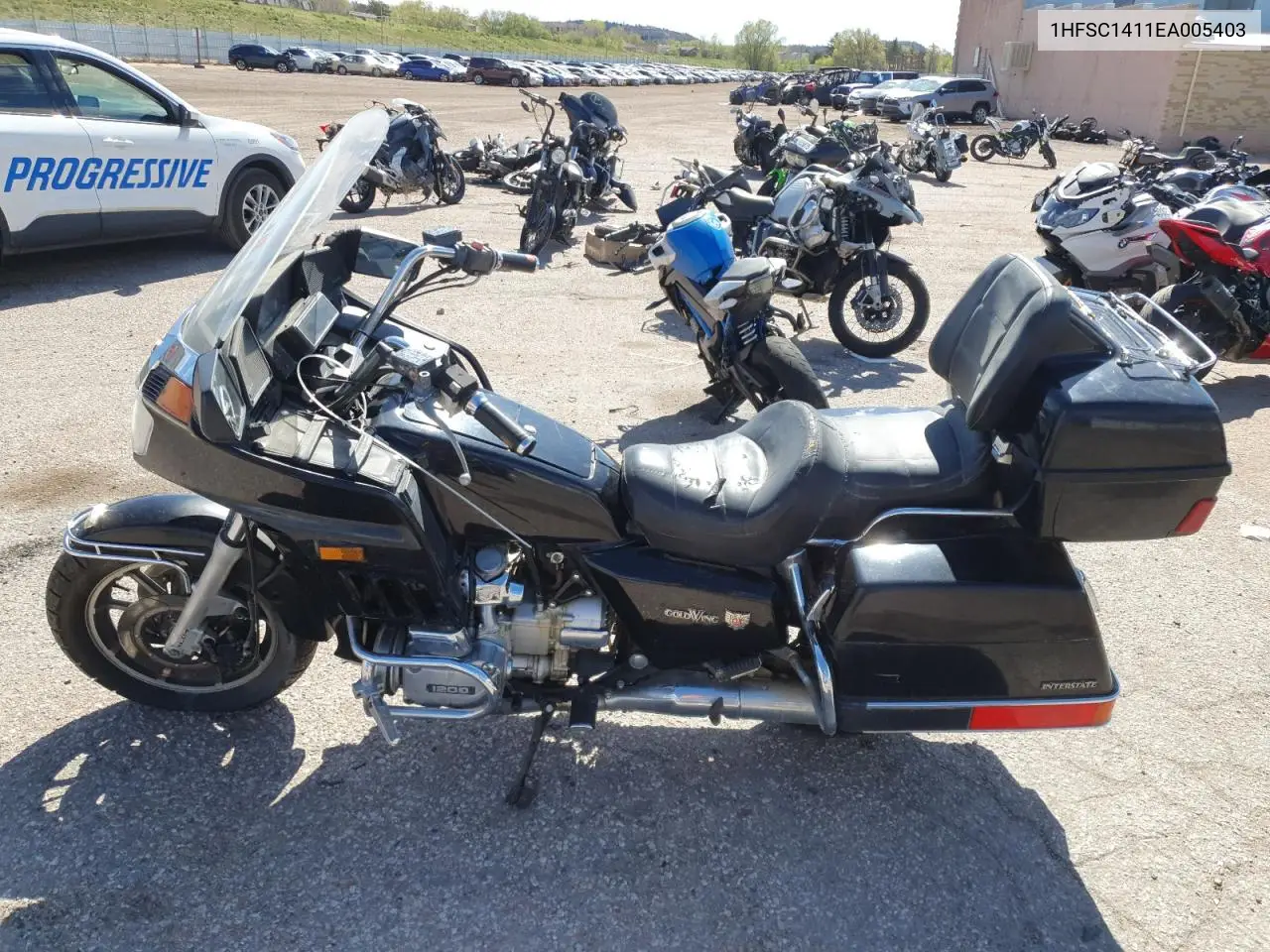 1984 Honda Gl1200 I VIN: 1HFSC1411EA005403 Lot: 55183795