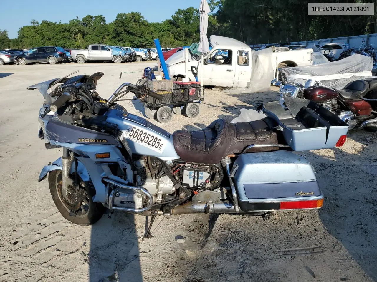 1985 Honda Gl1200 A VIN: 1HFSC1423FA121891 Lot: 56835285