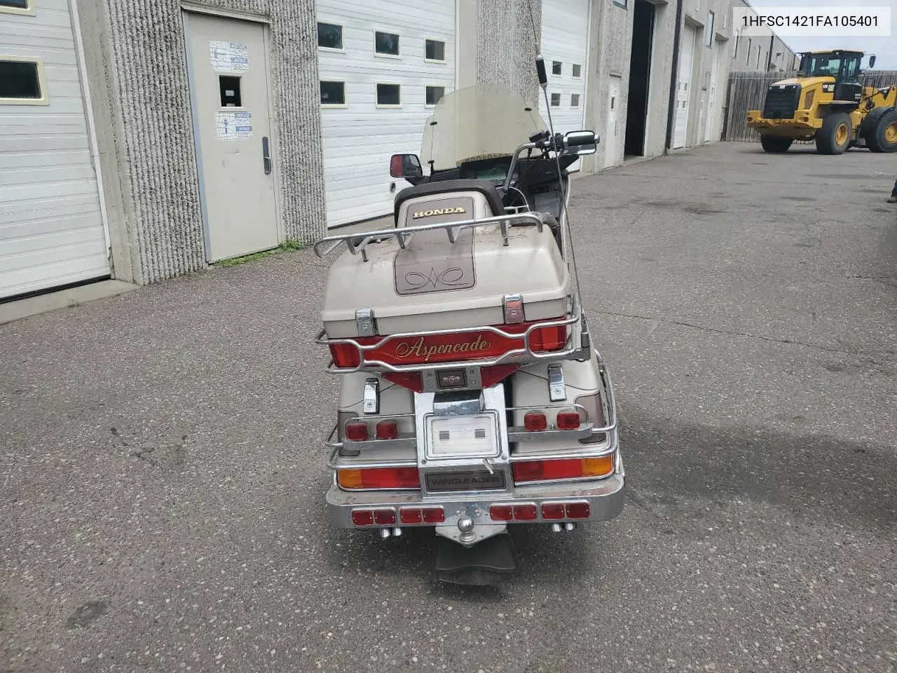 1985 Honda Gl1200 A VIN: 1HFSC1421FA105401 Lot: 62101925