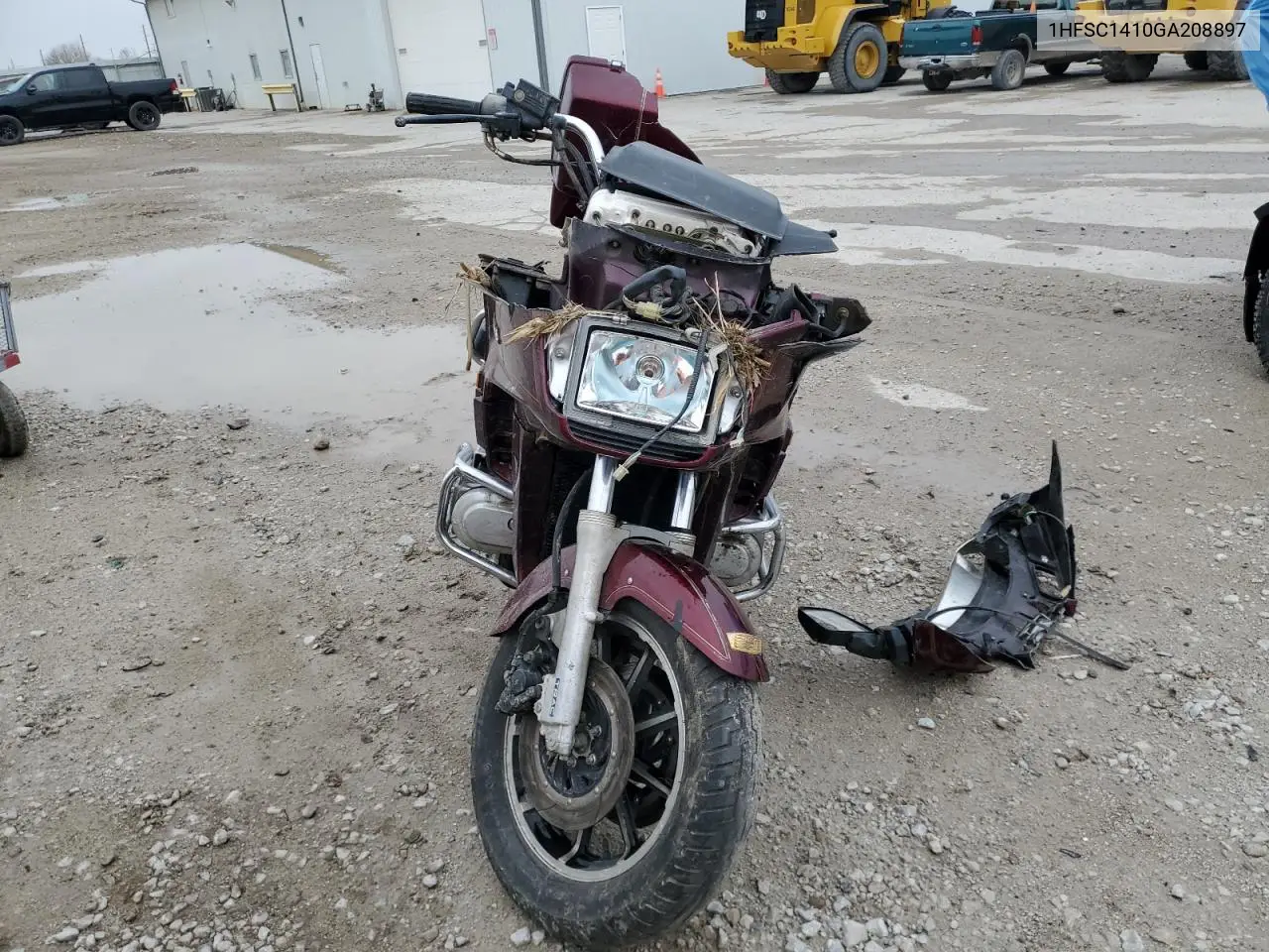 1986 Honda Gl1200 I VIN: 1HFSC1410GA208897 Lot: 53494325