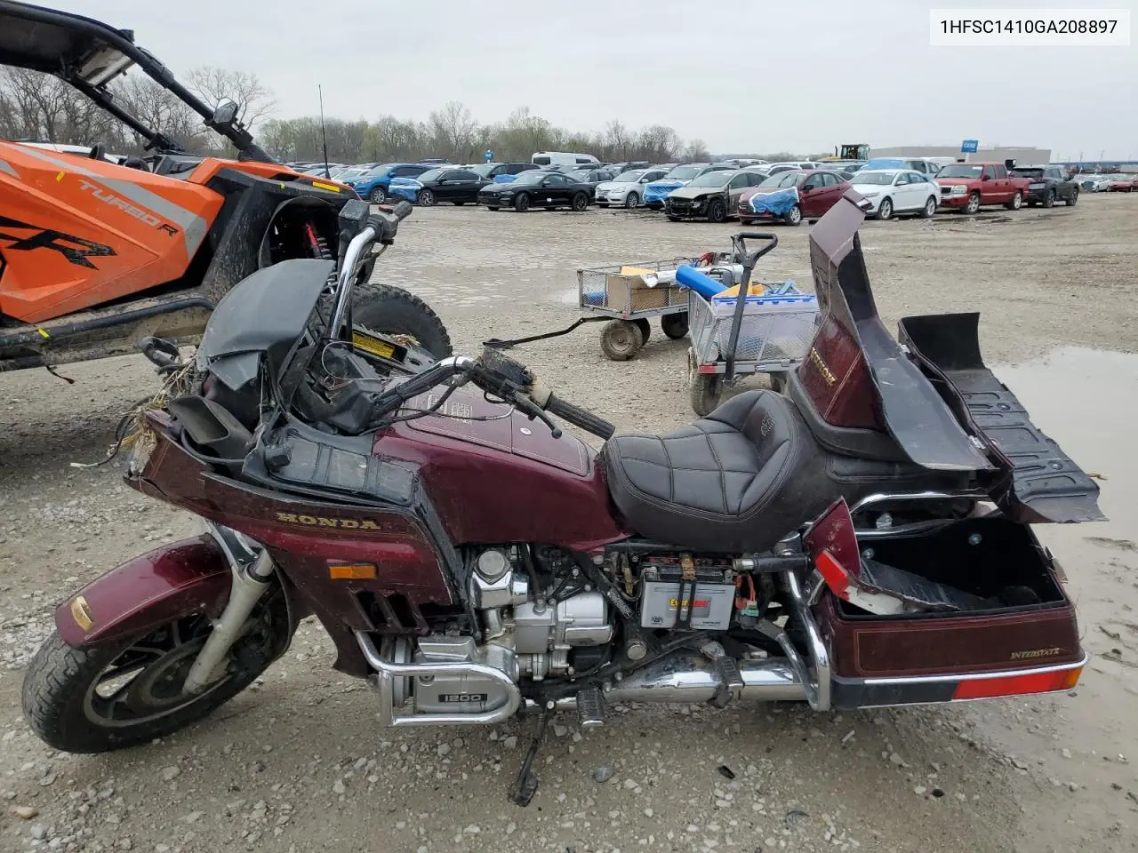 1986 Honda Gl1200 I VIN: 1HFSC1410GA208897 Lot: 53494325