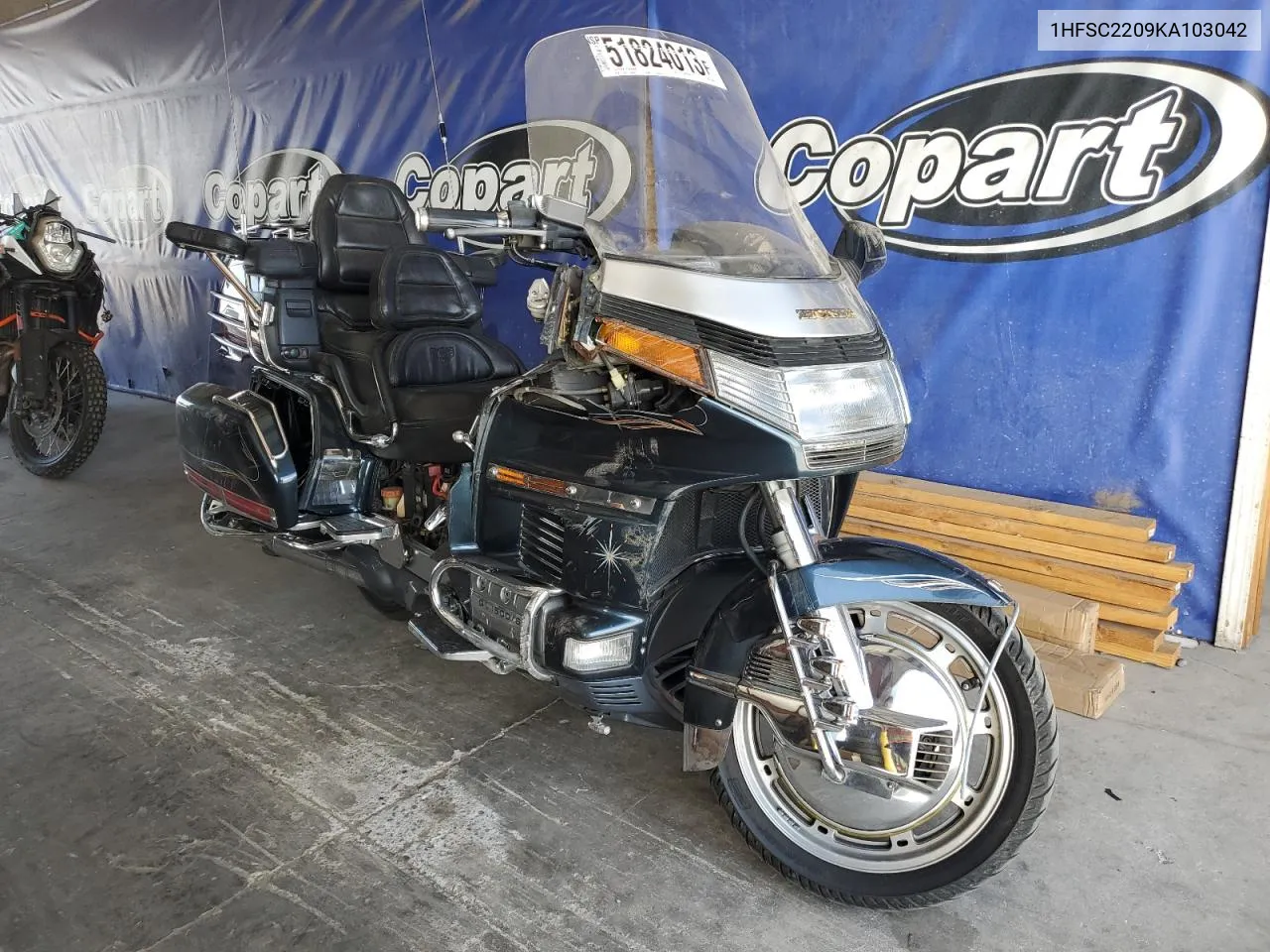 1989 Honda Gl1500 VIN: 1HFSC2209KA103042 Lot: 51824013