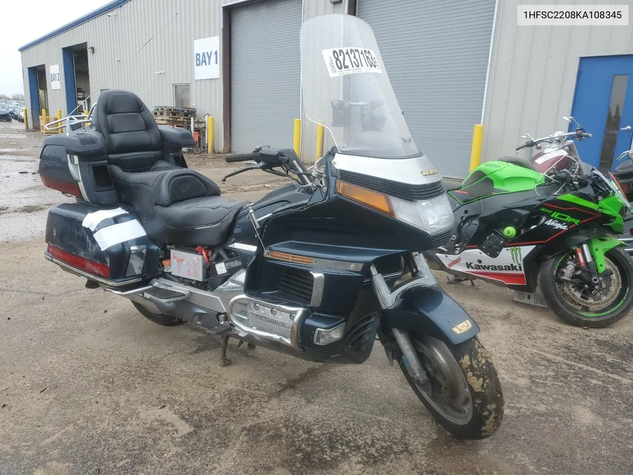 1989 Honda Gl1500 VIN: 1HFSC2208KA108345 Lot: 74187914