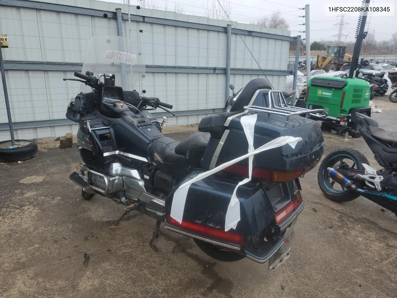 1989 Honda Gl1500 VIN: 1HFSC2208KA108345 Lot: 74187914