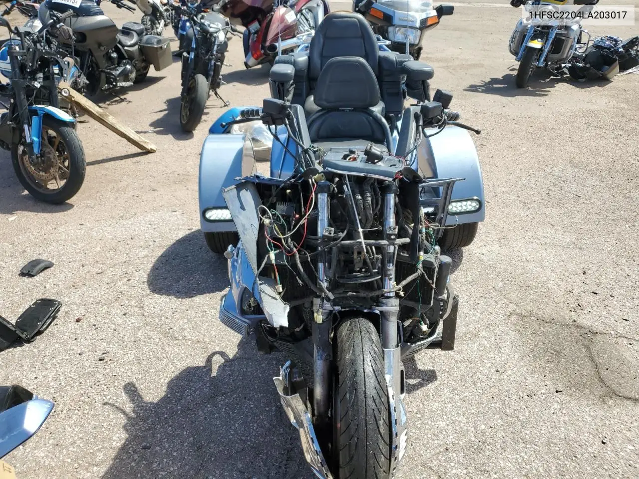 1990 Honda Gl1500 VIN: 1HFSC2204LA203017 Lot: 57879315