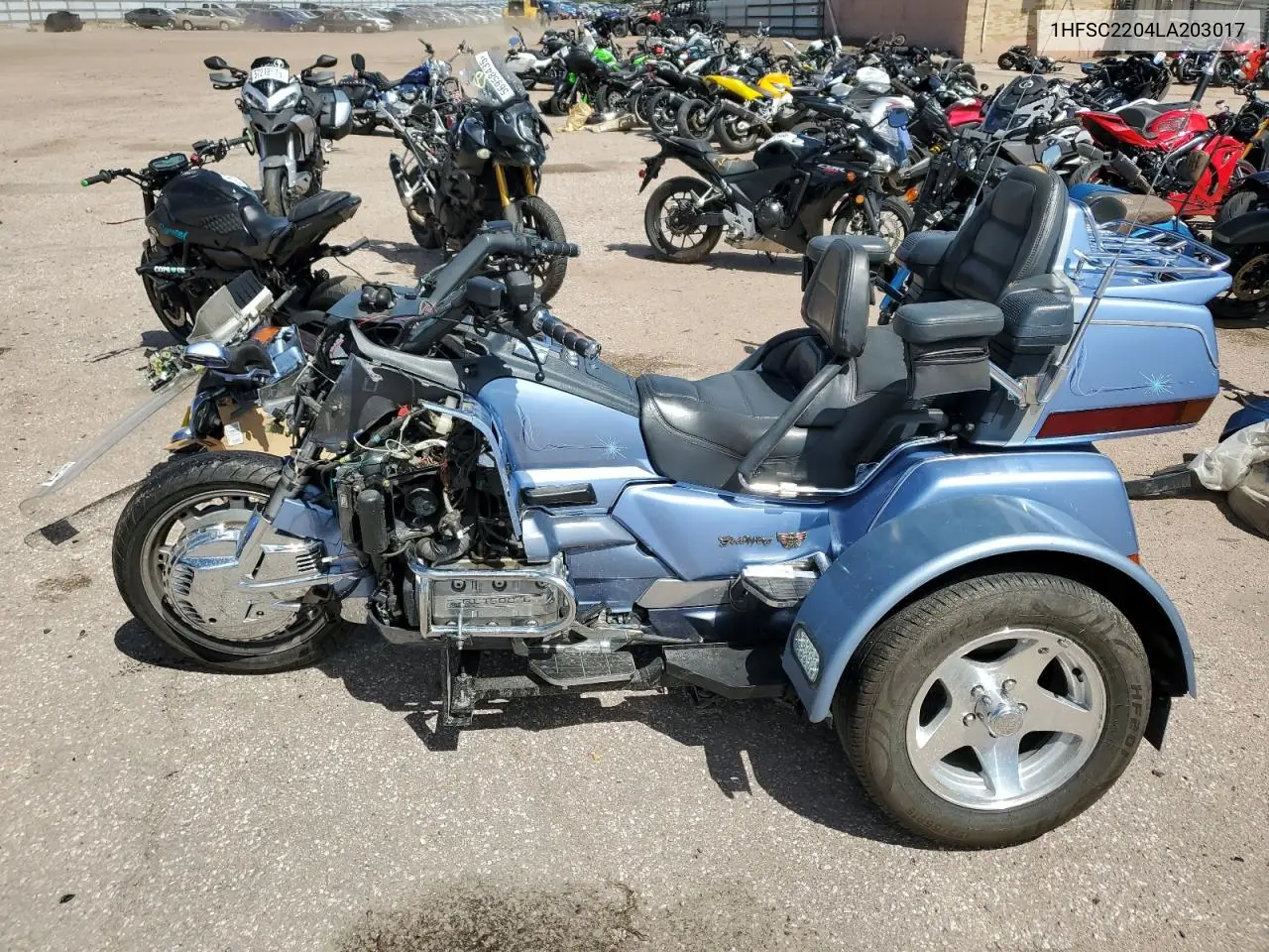 1990 Honda Gl1500 VIN: 1HFSC2204LA203017 Lot: 57879315