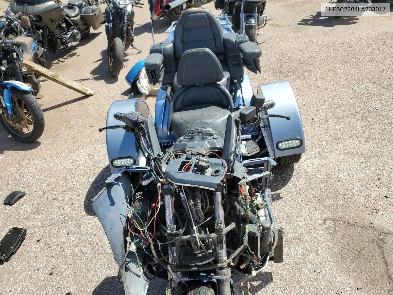 1990 Honda Gl1500 VIN: 1HFSC2204LA203017 Lot: 57879315