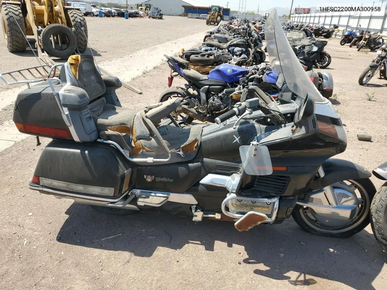 1991 Honda Gl1500 A VIN: 1HFSC2200MA300958 Lot: 55764484