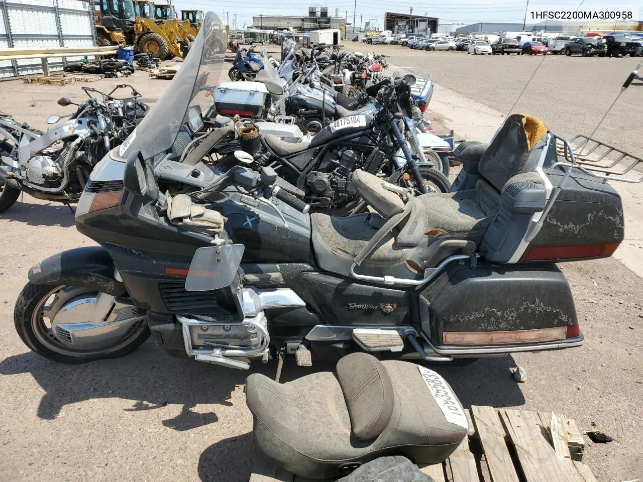 1991 Honda Gl1500 A VIN: 1HFSC2200MA300958 Lot: 55764484