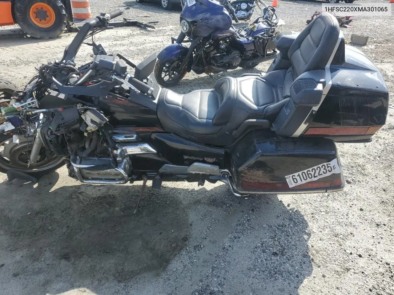 1991 Honda Gl1500 A VIN: 1HFSC220XMA301065 Lot: 61062235