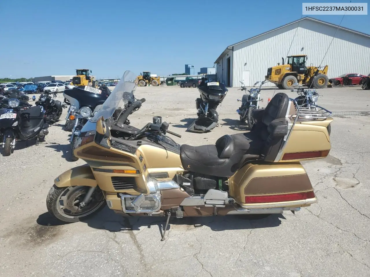 1991 Honda Gl1500 Se VIN: 1HFSC2237MA300031 Lot: 62376685