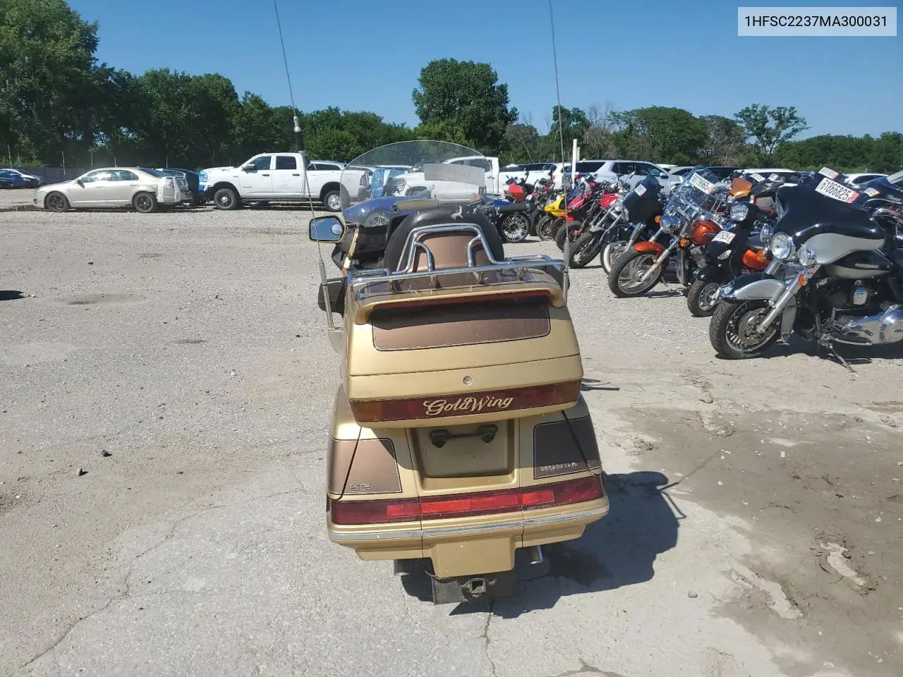 1991 Honda Gl1500 Se VIN: 1HFSC2237MA300031 Lot: 62376685