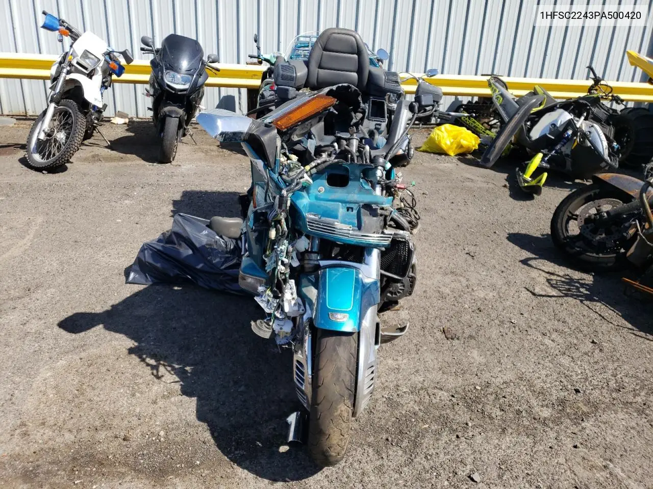 1993 Honda Gl1500 Se VIN: 1HFSC2243PA500420 Lot: 55235695