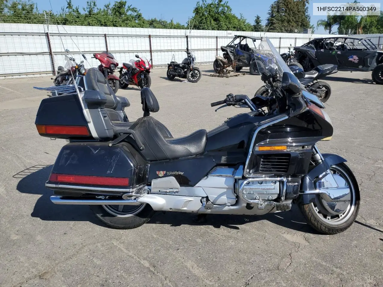 1993 Honda Gl1500 A VIN: 1HFSC2214PA500349 Lot: 58572165