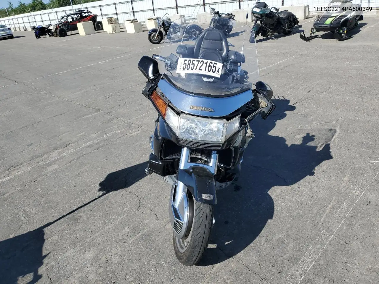 1993 Honda Gl1500 A VIN: 1HFSC2214PA500349 Lot: 58572165