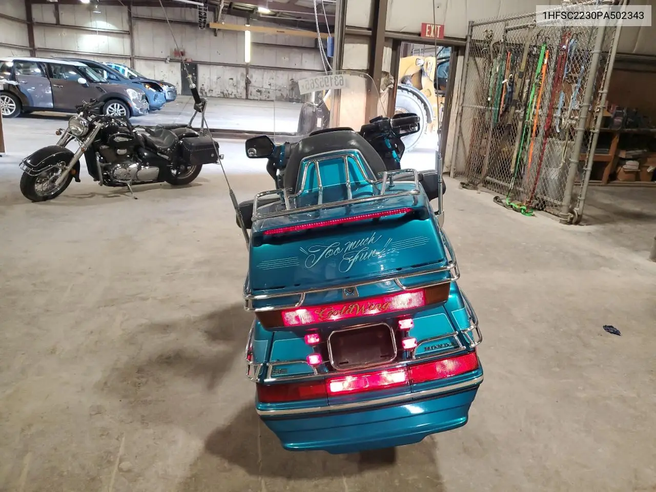 1993 Honda Gl1500 Se VIN: 1HFSC2230PA502343 Lot: 63195265