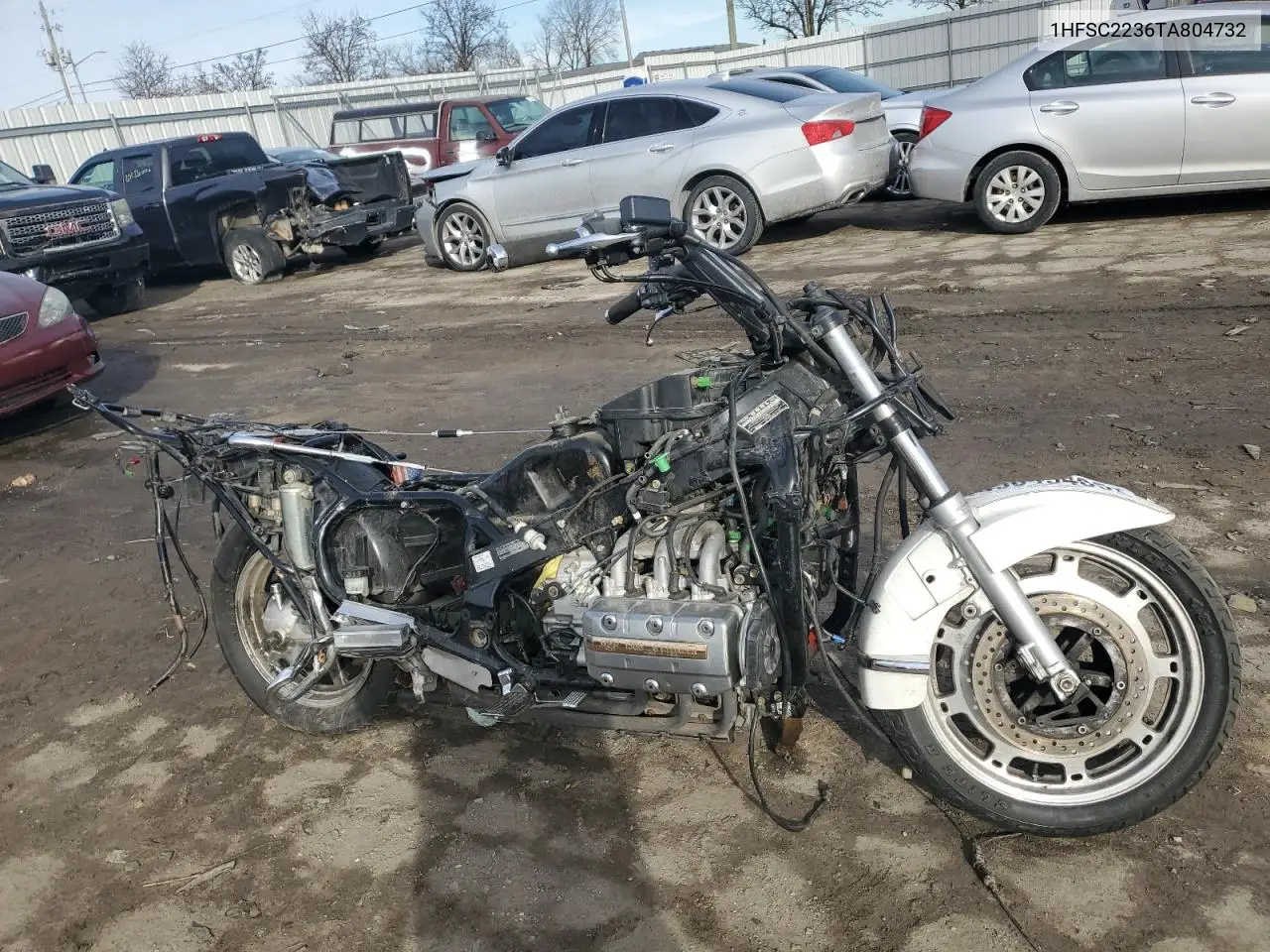 1996 Honda Gl1500 Se12 VIN: 1HFSC2236TA804732 Lot: 43045485