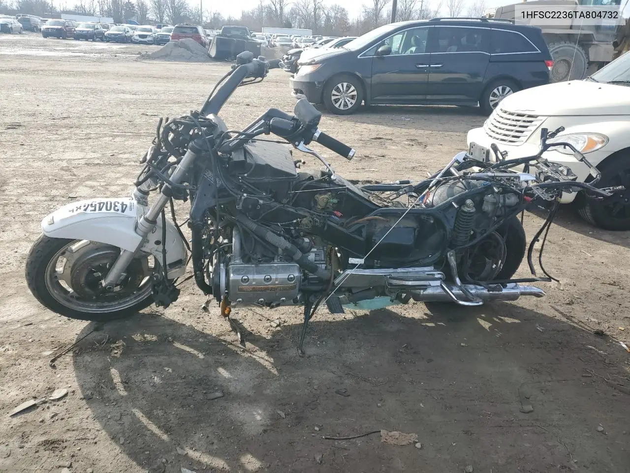 1996 Honda Gl1500 Se12 VIN: 1HFSC2236TA804732 Lot: 43045485