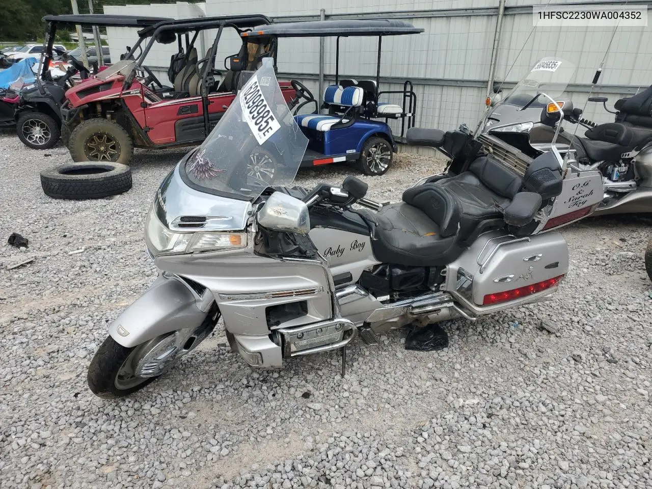 1998 Honda Gl1500 Se VIN: 1HFSC2230WA004352 Lot: 62098985