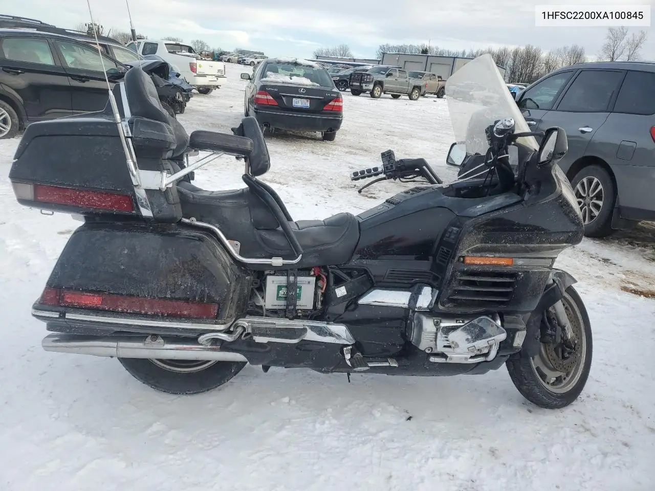 1999 Honda Gl1500 A VIN: 1HFSC2200XA100845 Lot: 55719785