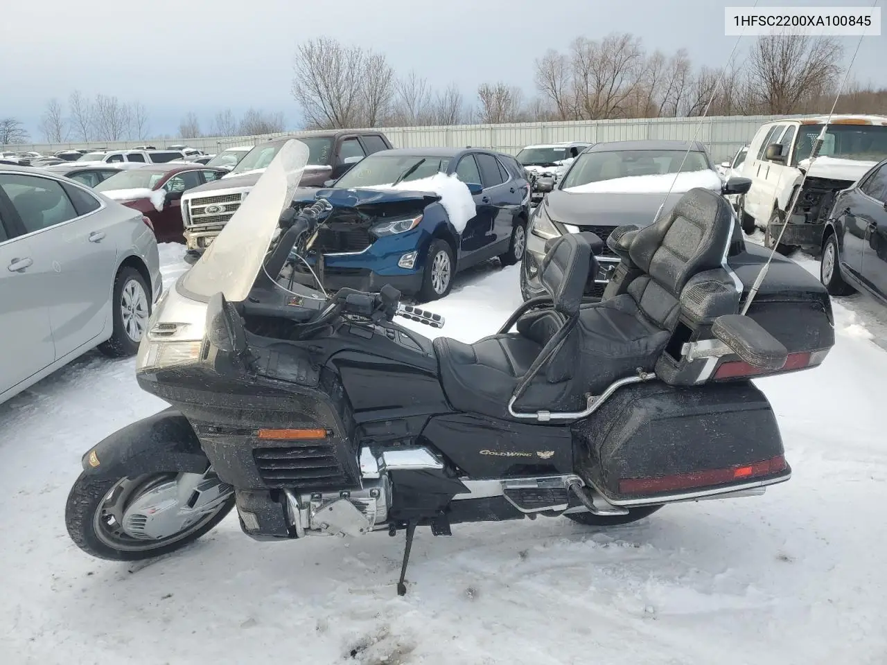 1999 Honda Gl1500 A VIN: 1HFSC2200XA100845 Lot: 55719785