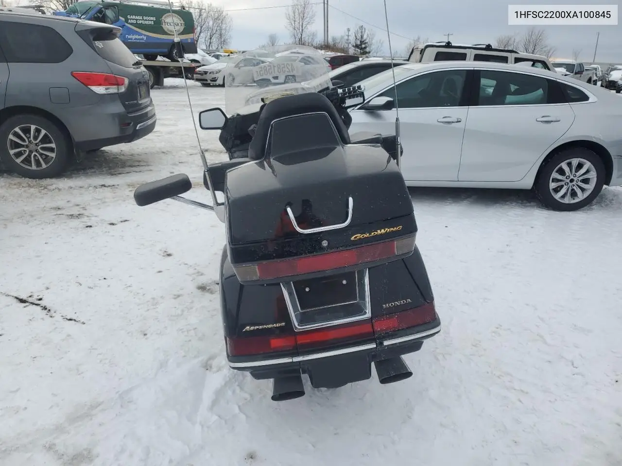1999 Honda Gl1500 A VIN: 1HFSC2200XA100845 Lot: 55719785