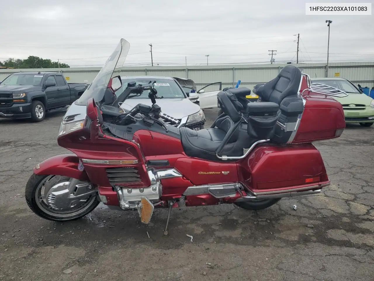 1999 Honda Gl1500 A VIN: 1HFSC2203XA101083 Lot: 62921335