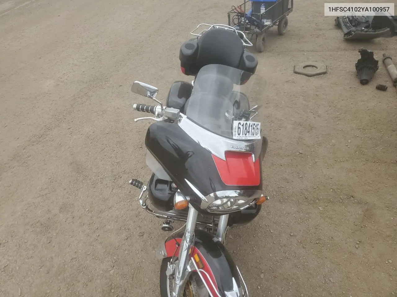 2000 Honda Gl1500 Cf VIN: 1HFSC4102YA100957 Lot: 61841515
