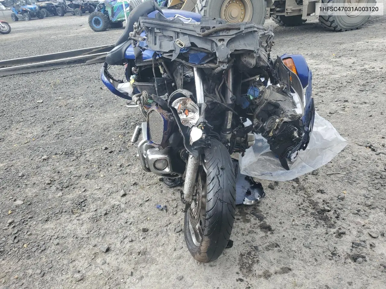 2001 Honda Gl1800 VIN: 1HFSC47031A003120 Lot: 58776635