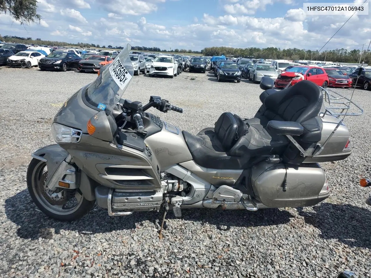 2002 Honda Gl1800 VIN: 1HFSC47012A106943 Lot: 47303505