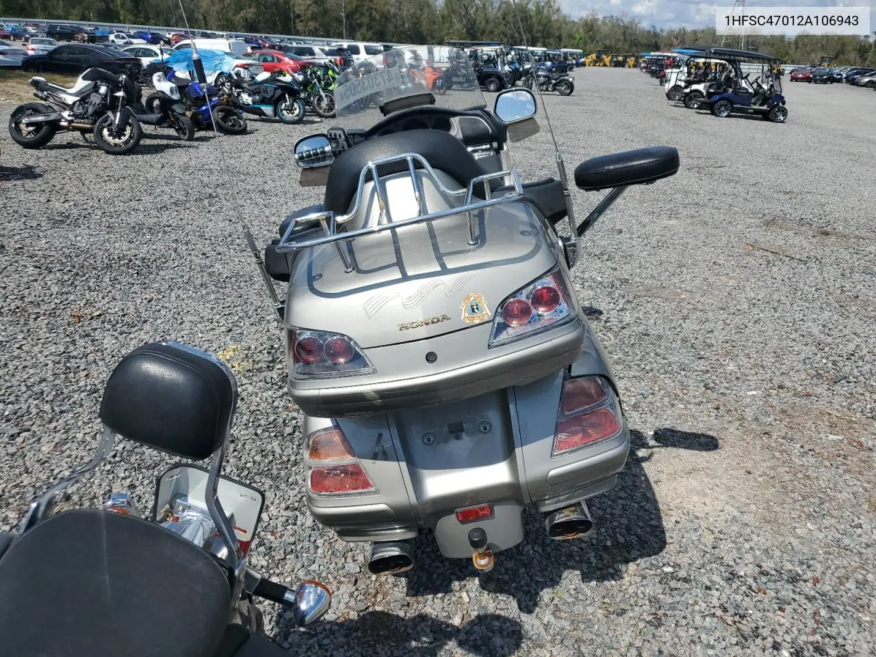 2002 Honda Gl1800 VIN: 1HFSC47012A106943 Lot: 47303505