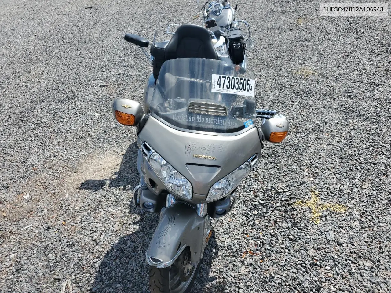2002 Honda Gl1800 VIN: 1HFSC47012A106943 Lot: 47303505