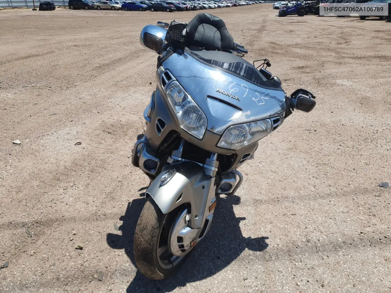 2002 Honda Gl1800 VIN: 1HFSC47062A106789 Lot: 60219635