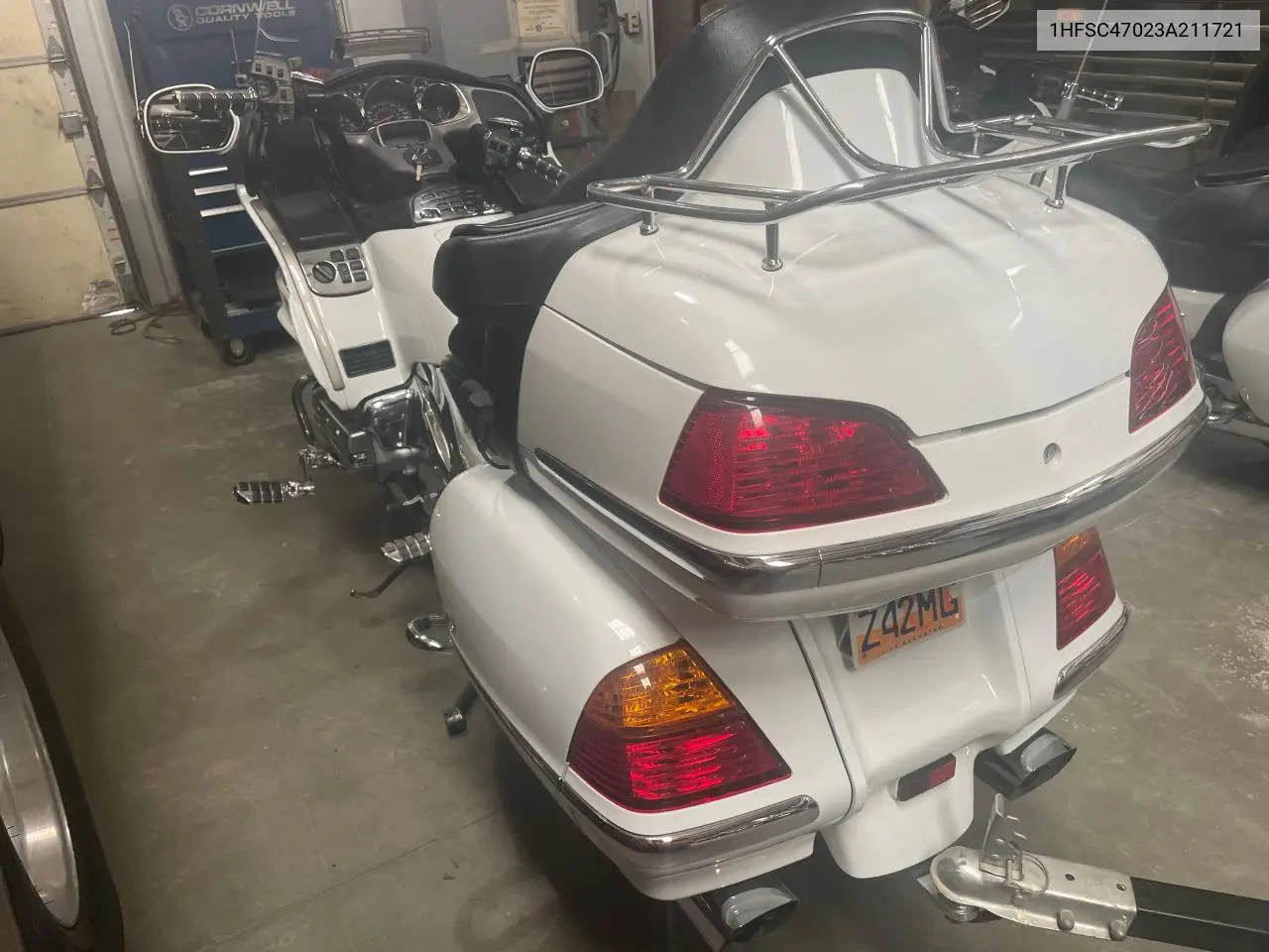 2003 Honda Gl1800 VIN: 1HFSC47023A211721 Lot: 60728455