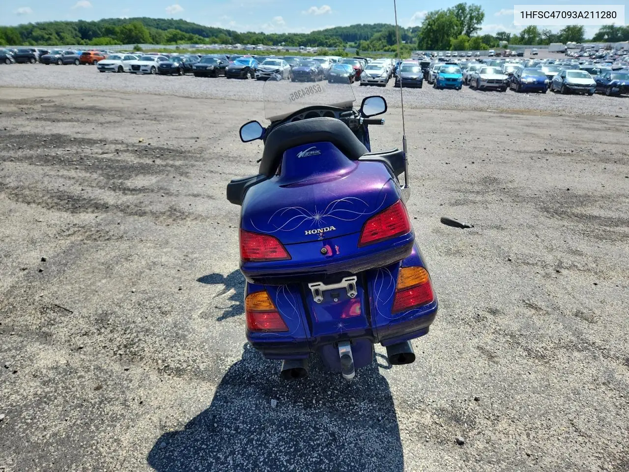 2003 Honda Gl1800 VIN: 1HFSC47093A211280 Lot: 62864385