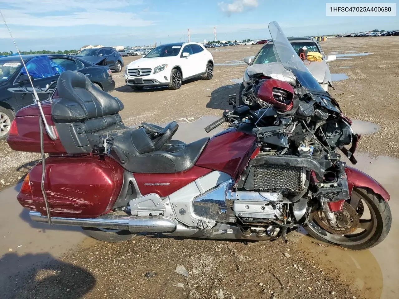 2005 Honda Gl1800 VIN: 1HFSC47025A400680 Lot: 58712245