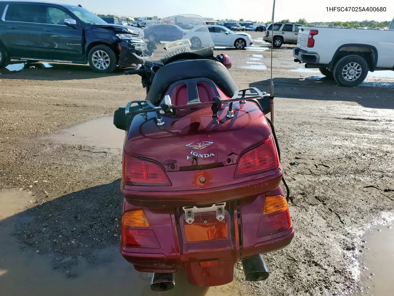 2005 Honda Gl1800 VIN: 1HFSC47025A400680 Lot: 58712245