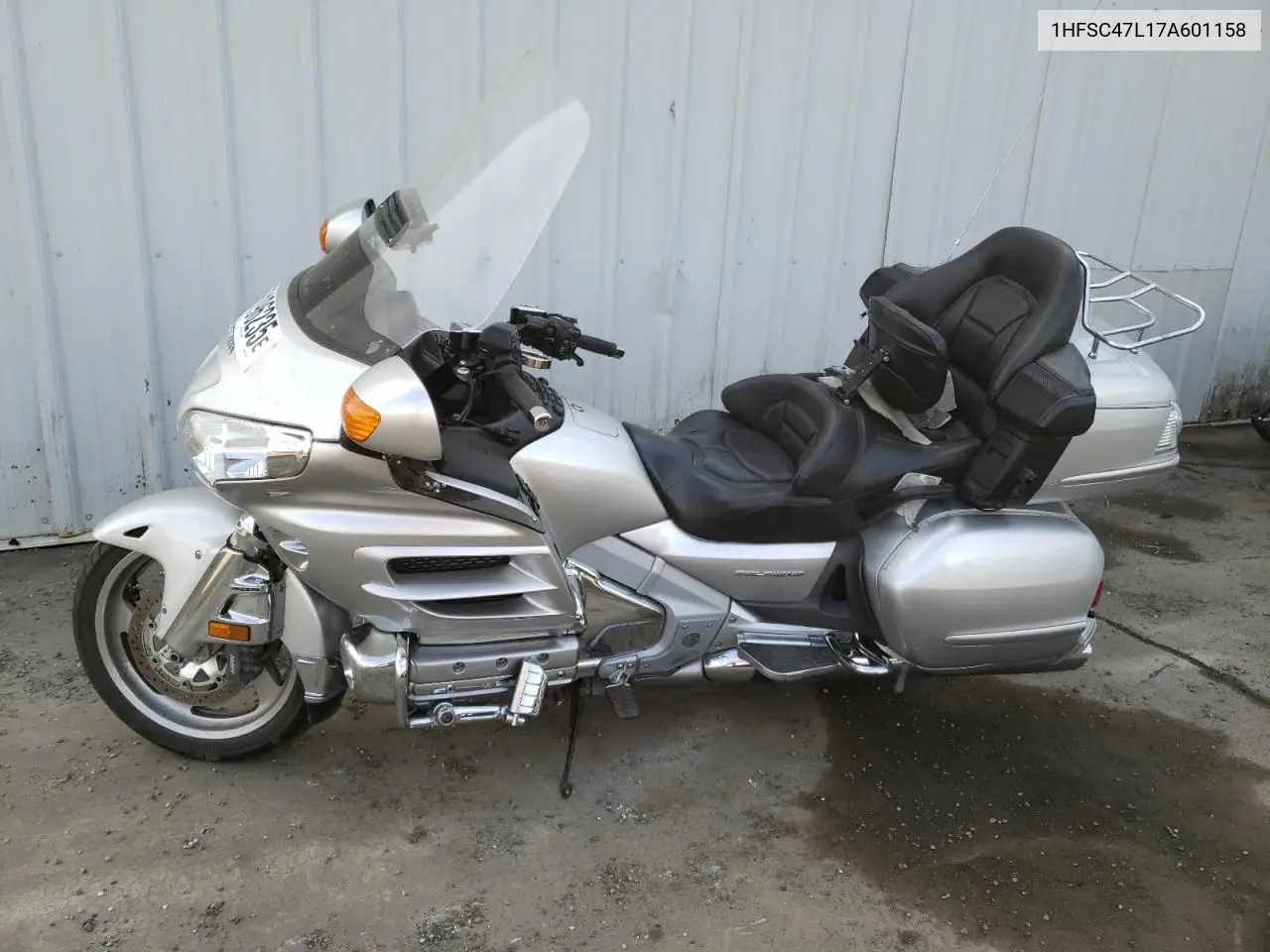 2007 Honda Gl1800 VIN: 1HFSC47L17A601158 Lot: 56196235