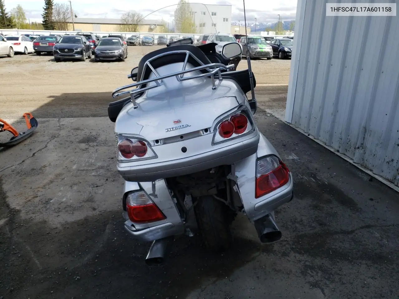 2007 Honda Gl1800 VIN: 1HFSC47L17A601158 Lot: 56196235