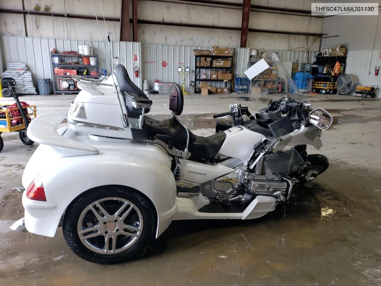 2008 Honda Gl1800 VIN: 1HFSC47L68A701130 Lot: 58085454