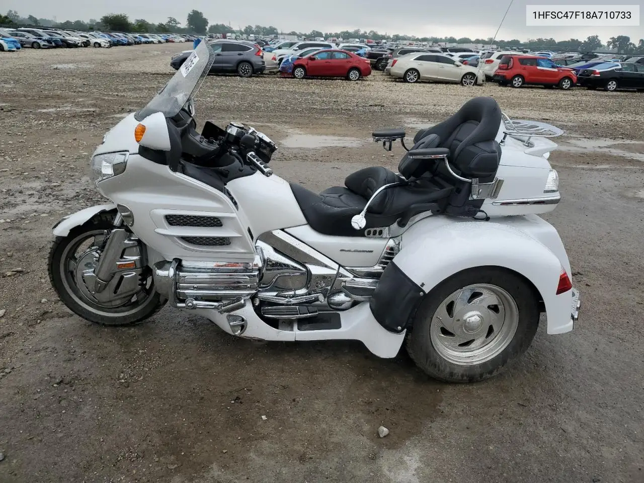 2008 Honda Gl1800 VIN: 1HFSC47F18A710733 Lot: 59804065