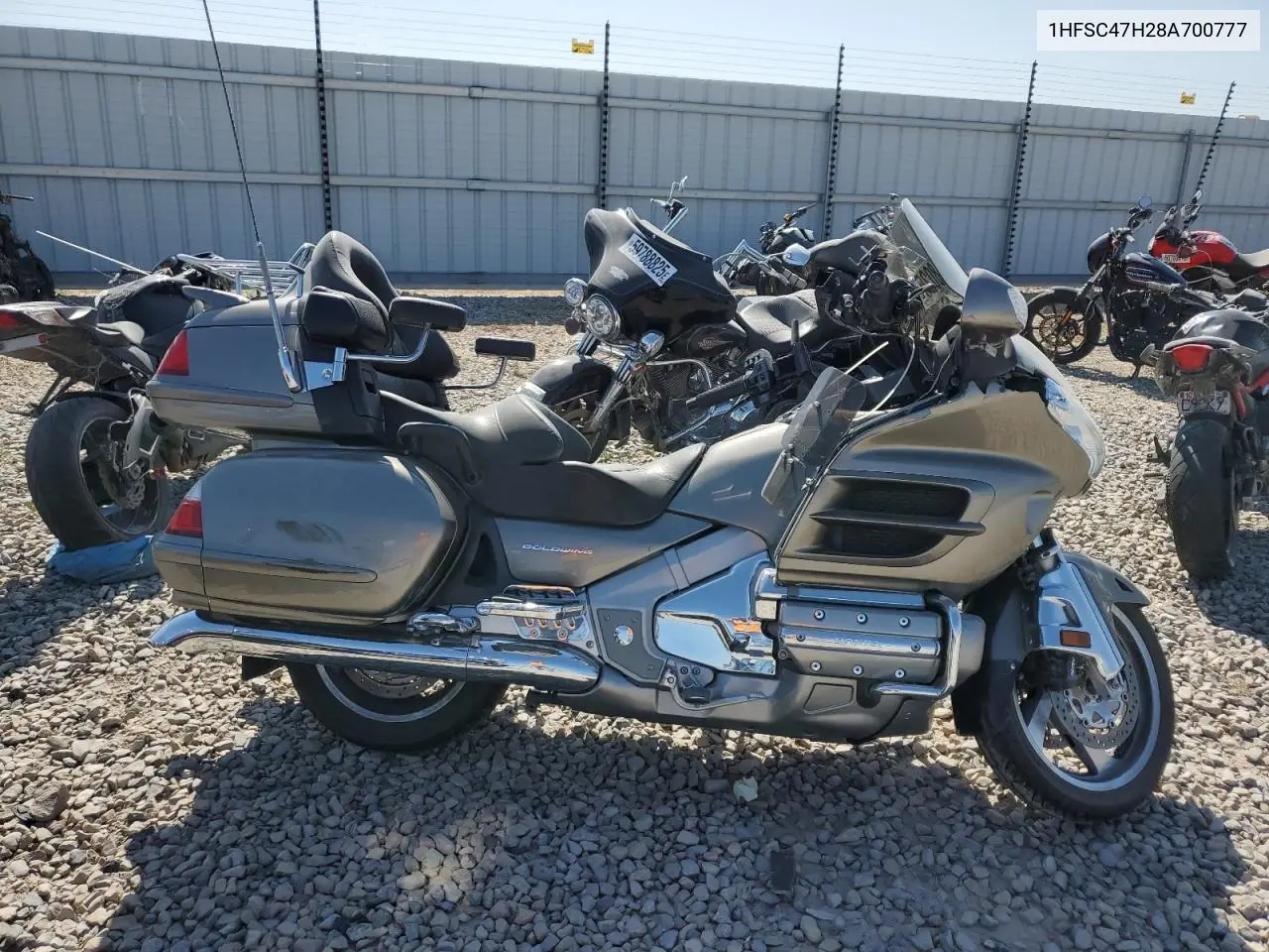 2008 Honda Gl1800 VIN: 1HFSC47H28A700777 Lot: 62418025