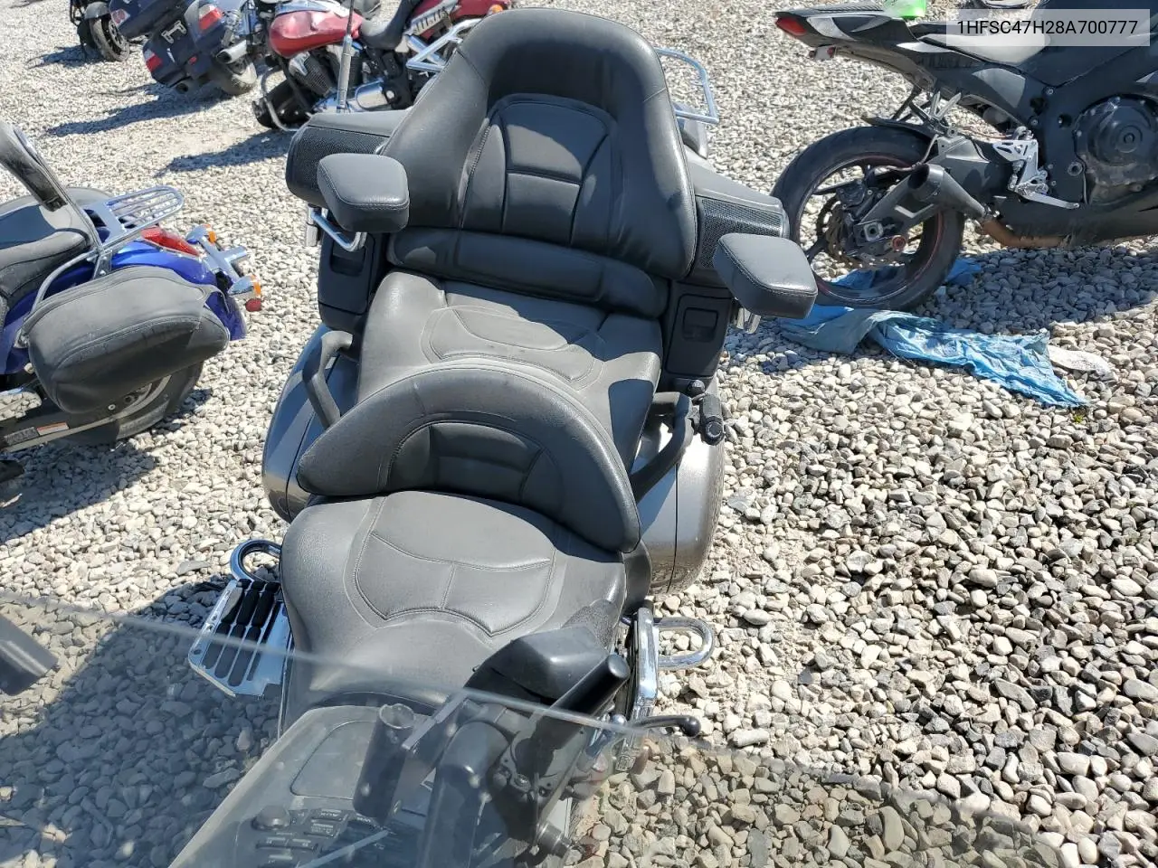 2008 Honda Gl1800 VIN: 1HFSC47H28A700777 Lot: 62418025