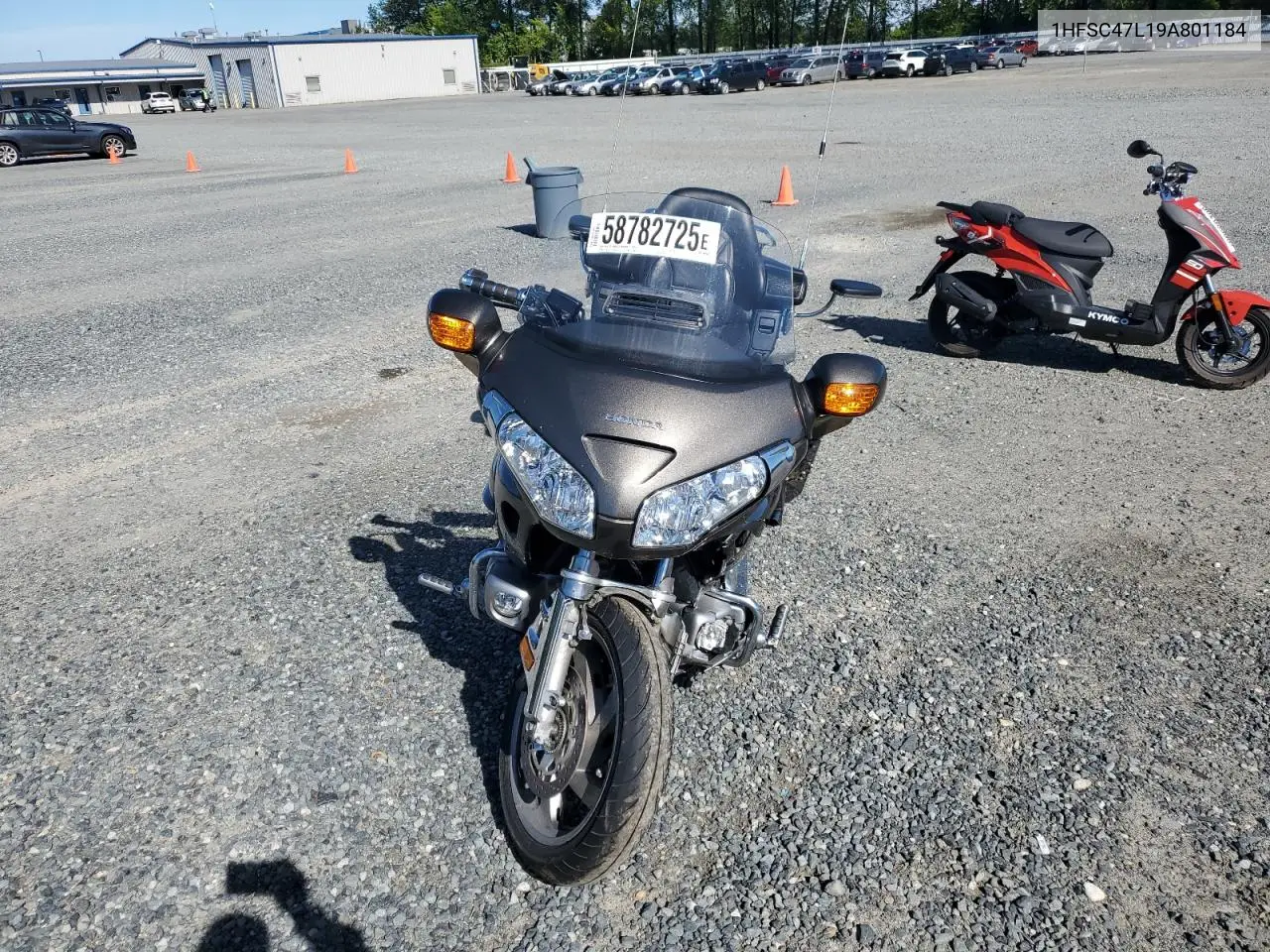 2009 Honda Gl1800 Abs VIN: 1HFSC47L19A801184 Lot: 58782725