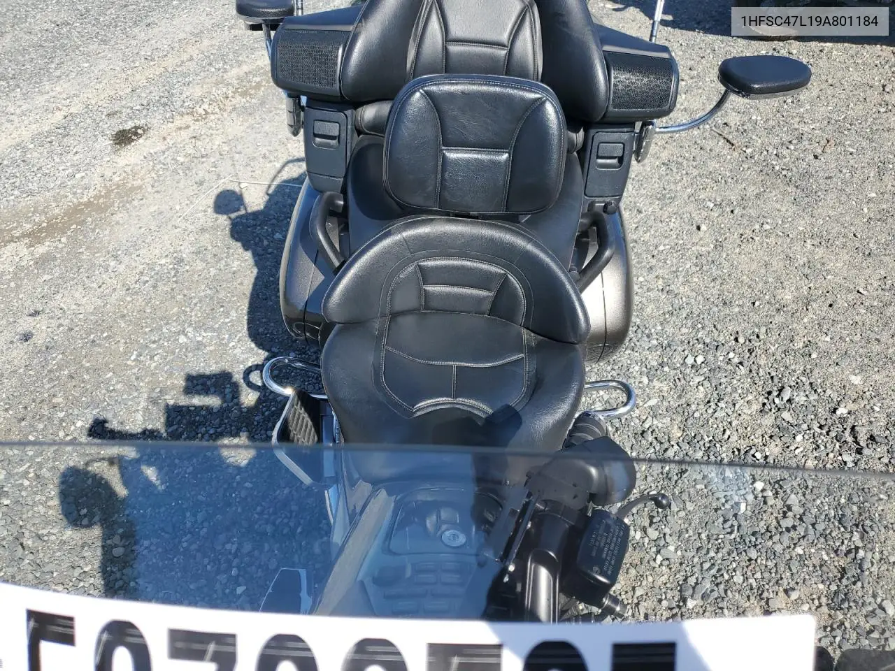 2009 Honda Gl1800 Abs VIN: 1HFSC47L19A801184 Lot: 58782725