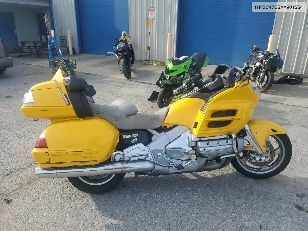 2010 Honda Gl1800 VIN: 1HFSC47G5AA901554 Lot: 62651985