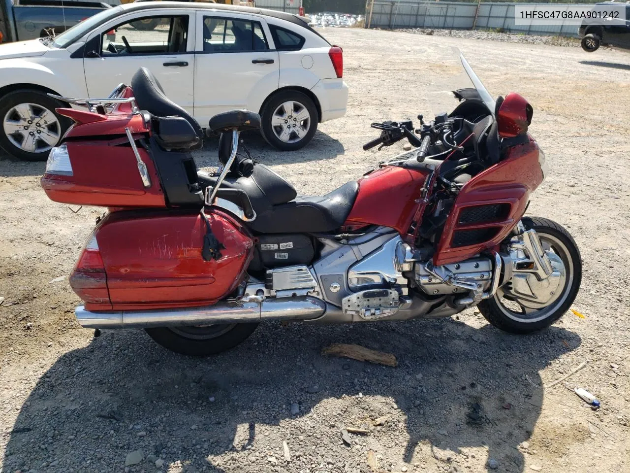2010 Honda Gl1800 VIN: 1HFSC47G8AA901242 Lot: 62998744