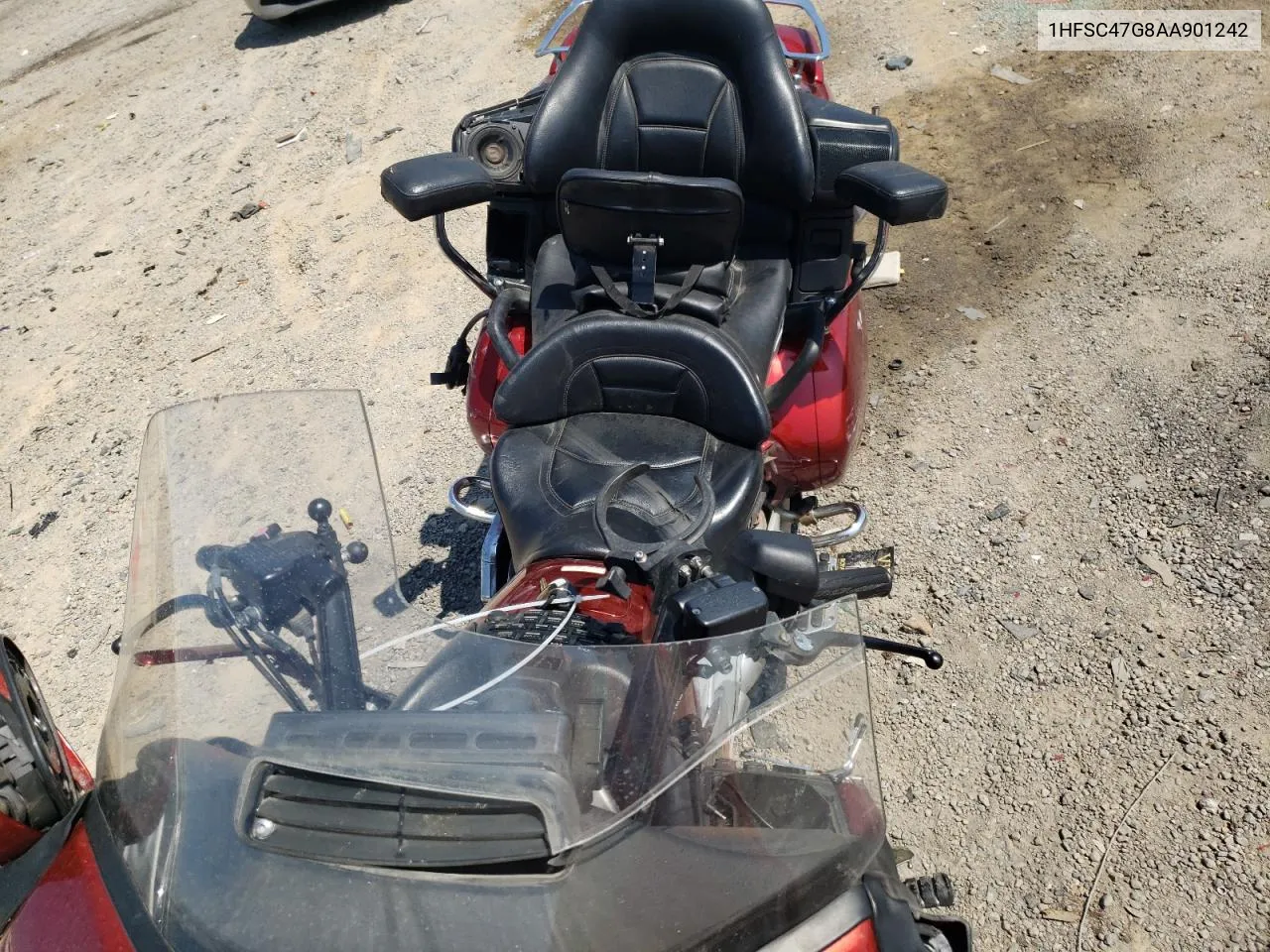 2010 Honda Gl1800 VIN: 1HFSC47G8AA901242 Lot: 62998744